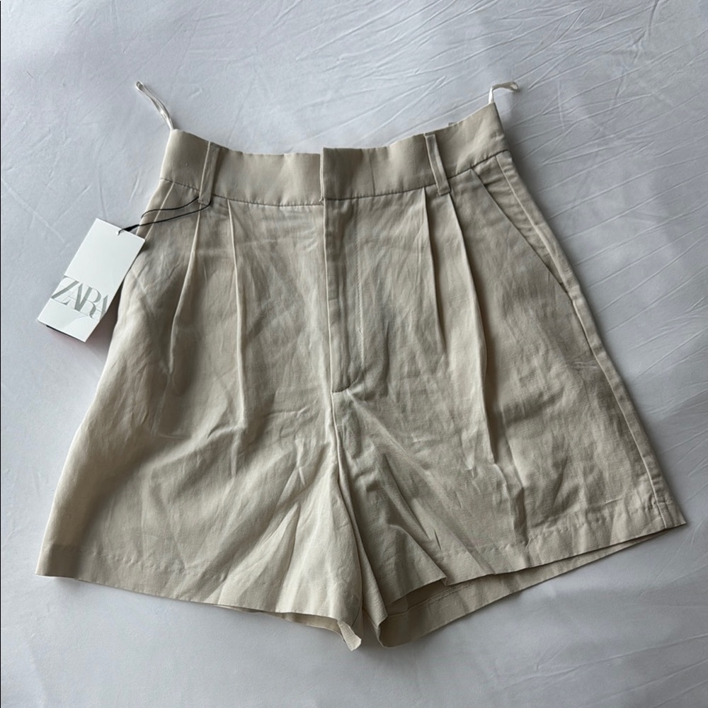 Zara Women's Linen Shorts